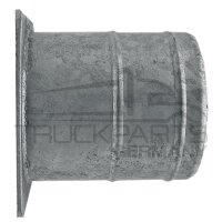 Stahlflansch 8" mit Schlauchtülle Ø200mm