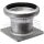 Becher 8" mit Flansch 8"