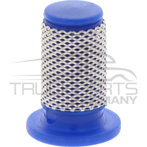 Düsenfilter blau, 50 Maschen