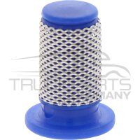 Düsenfilter blau, 50 Maschen