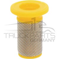 Düsenfilter gelb, 80 Maschen