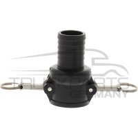 Camlock M-Teil Typ C 1 x Tülle Ø32mm
