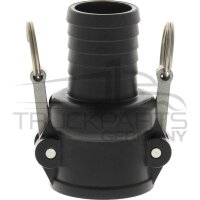 Camlock M-Teil Typ C 1 x Tülle Ø32mm