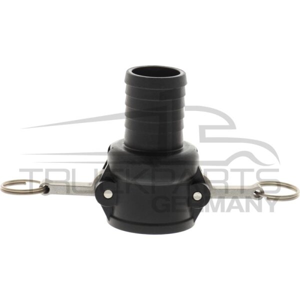 Camlock V-Teil Typ E 1 1/2" x Ø 40mm