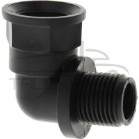 Bogen 90°, IG 1/2" x AG 1/2"