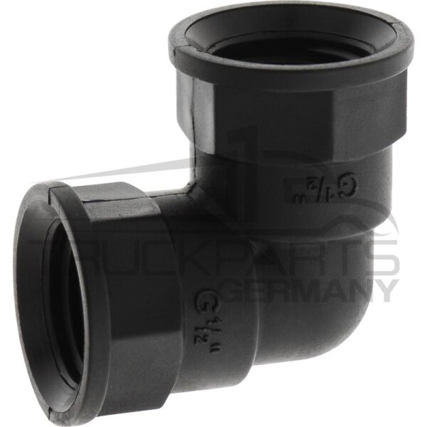 Bogen 90°, 2 x IG 1/2"