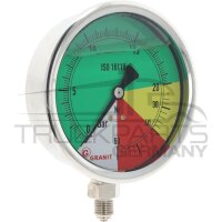 Manometer Ø100mm 0-20-40-60 unten 1/4"