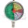 Manometer 0-5-25bar Ø63mm U1/4"