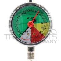 Manometer Ø63mm 0-20-40-60 bar 1/4" H-FL