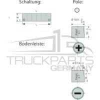 Batterie 12 V / 60 Ah