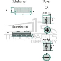 Batterie 12V 62Ah 480A (EN)