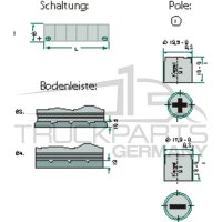 Batterie 12 V / 72 Ah
