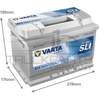 Batterie Blue Dynamic 12 V / 74 Ah
