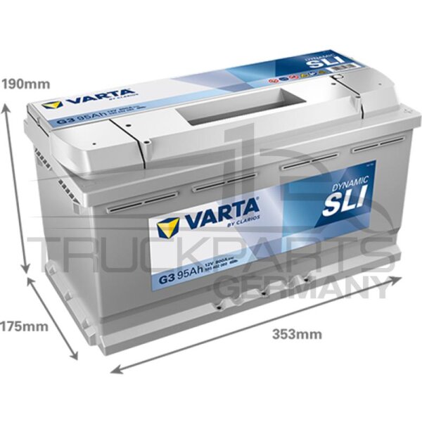Batterie Blue Dynamic 12 V / 95 Ah