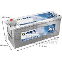 Starterbatterie 12V / 154Ah