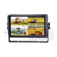 HD Quad-View Monitor 10,1 Funk