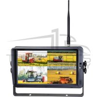 HD Quad-View Monitor 10,1 Funk