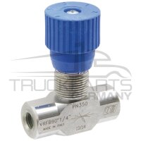 Drosselventil VRFB -1/2" BSP Knopf