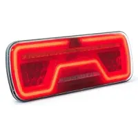 LED Neon Rücklicht links 12-24v 8-PIN| VC-2001B8.1
