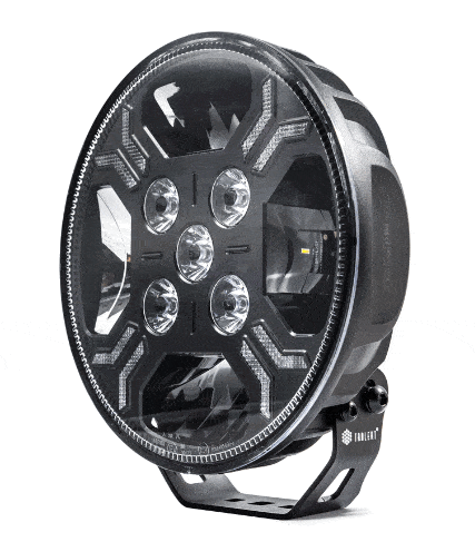LED Ypsilon 9LED gelb-weiß mit Blitzer 7850lm - 3m Kabel | WD-12078.1