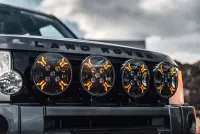 LED Ypsilon 9LED gelb-weiß mit Blitzer 7850lm - 3m Kabel | WD-12078.1