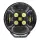 LED Ypsilon 9LED gelb-weiß mit Blitzer 7850lm - 3m Kabel | WD-12078.1