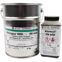 Kleber mit Härter