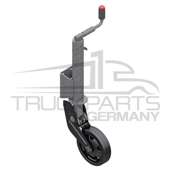 Stützrad mit Rad 260x65