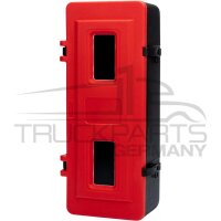 Feuerlöscherk. rot/schwarz 700x320x255