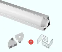 Satz Aluminiumrahmen 2 | BAC-ALU2-SET