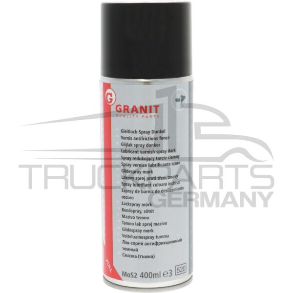 Gleitlack-Spray MoS2 400ml