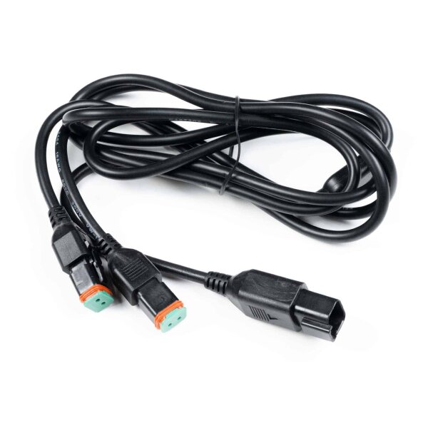 Y-Kabel 1 x 30cm MALE & 2x 100cm FEM | WAC-30100Y