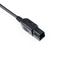 Y-Kabel 1 x 30cm MALE & 2x 100cm FEM | WAC-30100Y