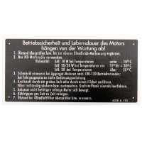 Typenschild