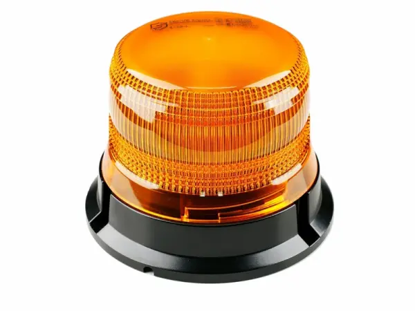 R65 LED Rundumleuchte, gelbe Schicht 12-24v, 3-Schrauben-Befestigung | S07ZL701A