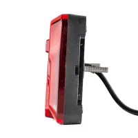 LED Rücklicht, (nicht dreieckig) links 12-24v 200cm Kabel | VC-6051