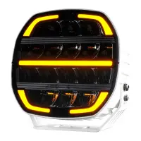 Phantom Serie LED Fernscheinwerfer darklook weiß 12-24v - 16.000lm