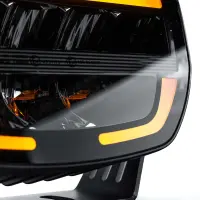 Phantom Serie LED Fernscheinwerfer darklook schwarz 12-24v - 16.000lm