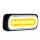 LED Blitzer + Halo-Ring, gelb-weiß 12-24v