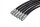 HD-Schläuche Satz 850mm für MBB-Palfinger