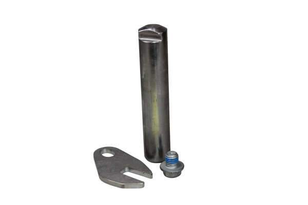 Bolzen 25x128 mit Lasche für MBB-Palfinger