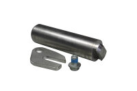 Bolzen 40x155 mit Lasche für MBB-Palfinger