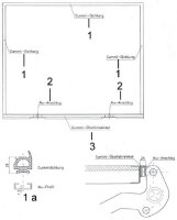 Heckportal Dichtsatz komplett für Palfinger (PBS)