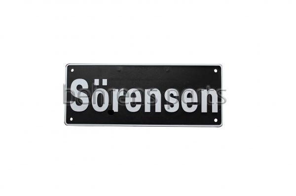 Plattformschild (OE) für Sörensen