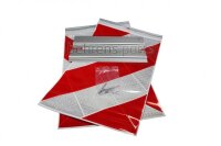 Warnflaggensatz mit Alu-Halter für Sörensen