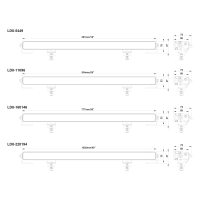 Lightbar Vulcan 780 zweifarbig leuchtende...