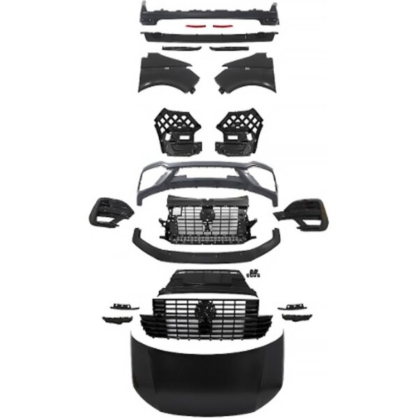 Bodykit Passend F.Vw T5.1 Opt. Ähnl. Vw T6.1; 09-15