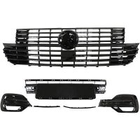 Designgrill Set Vorne T6.1 19-24 Für Emblem,