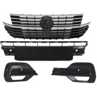 Designgrill Set Vorne T6.1 19-24 Für Emblem,