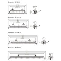 Lightbar Nemesis XL 530 zweifarbige Positionslichter...